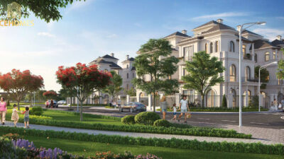 Cho thuê biệt thự 130m2 View công viên - Vinhomes Smart City