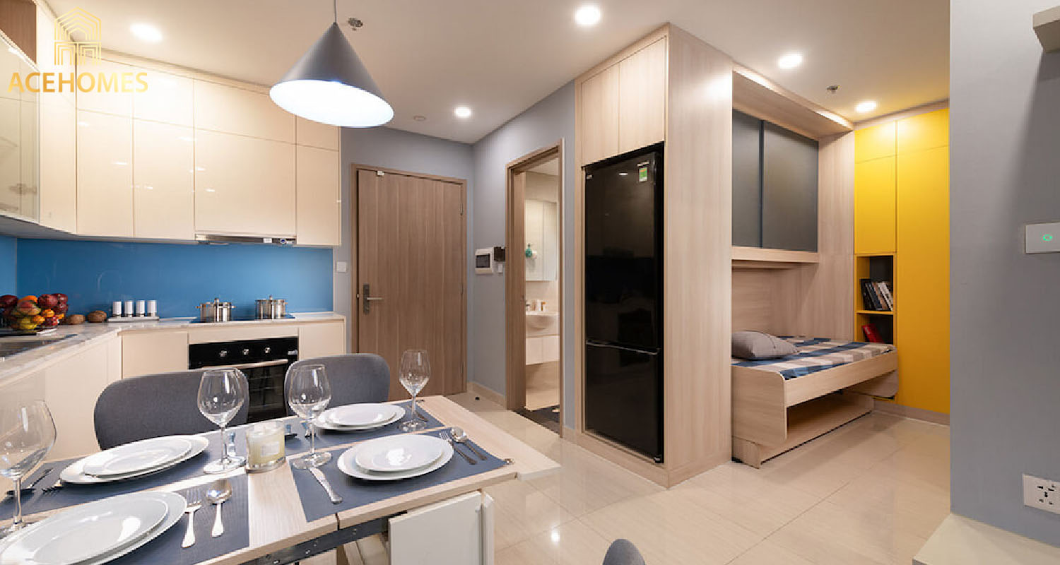 Cho thuê căn hộ 3 phòng ngủ The Miami 87m2 - Vinhomes Smart City