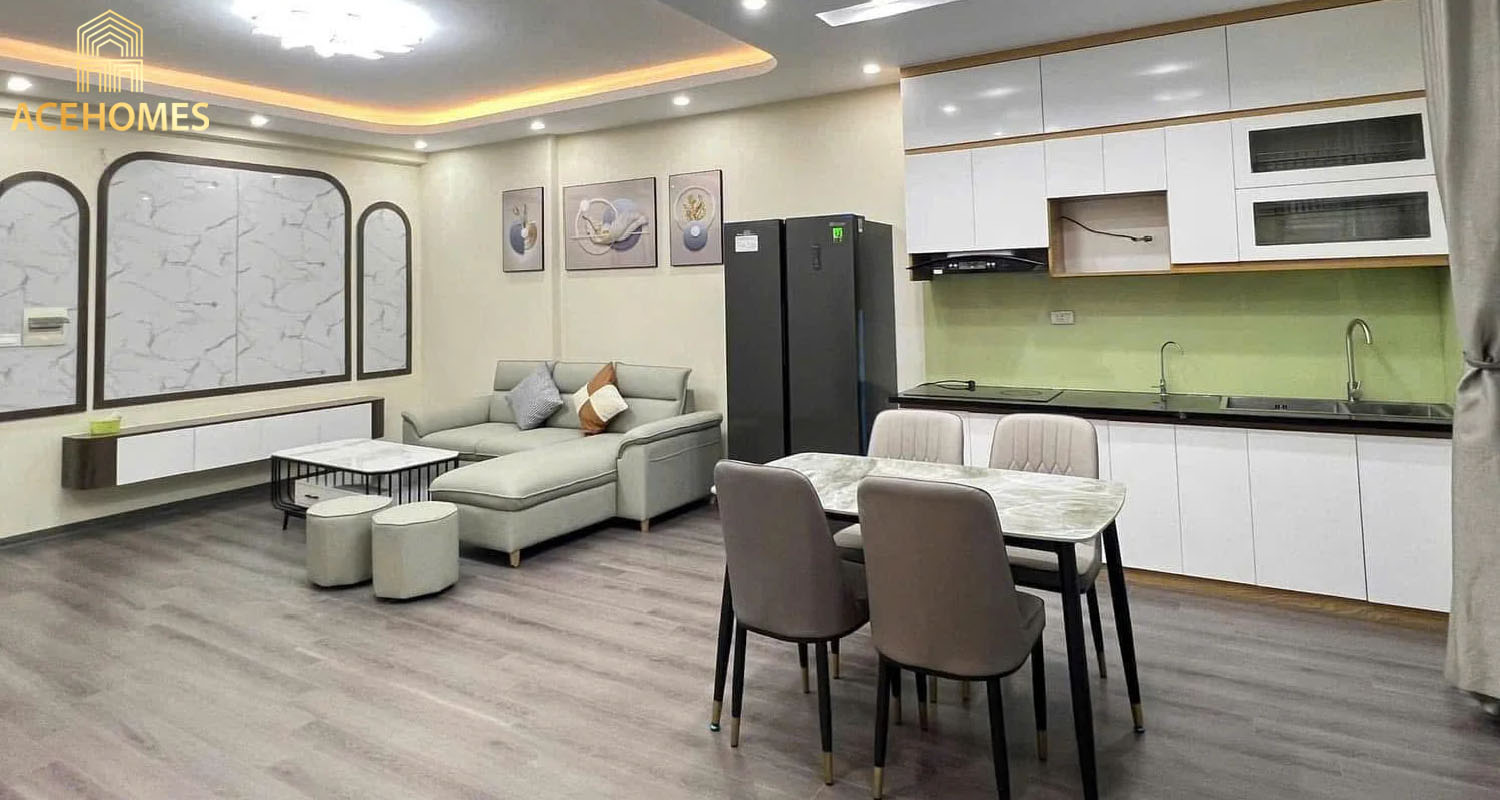 Cho thuê căn hộ 3 phòng ngủ The Miami Vinhomes Smart City 86m2