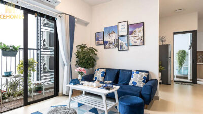 Cho thuê căn hộ 3 phòng ngủ toà GS5 The Miami 74m2 Full nội thất - Vinhomes Smart City