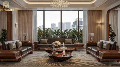 Cho thuê căn Penthouse 377m2 tòa Signature 8 - Lumi Hà Nội