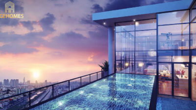 Cho thuê căn Penthouse 377m2 tòa Signature 9 - Lumi Hà Nội
