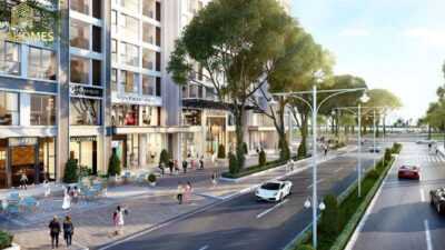 Cho thuê Shophouse chân đế The Miami Vinhomes Smart City 40m2