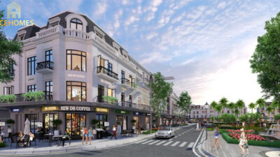 Cho thuê 3 căn đập thông shophouse góc 3 mặt tiền 332.4m2 - Vinhomes Cổ Loa