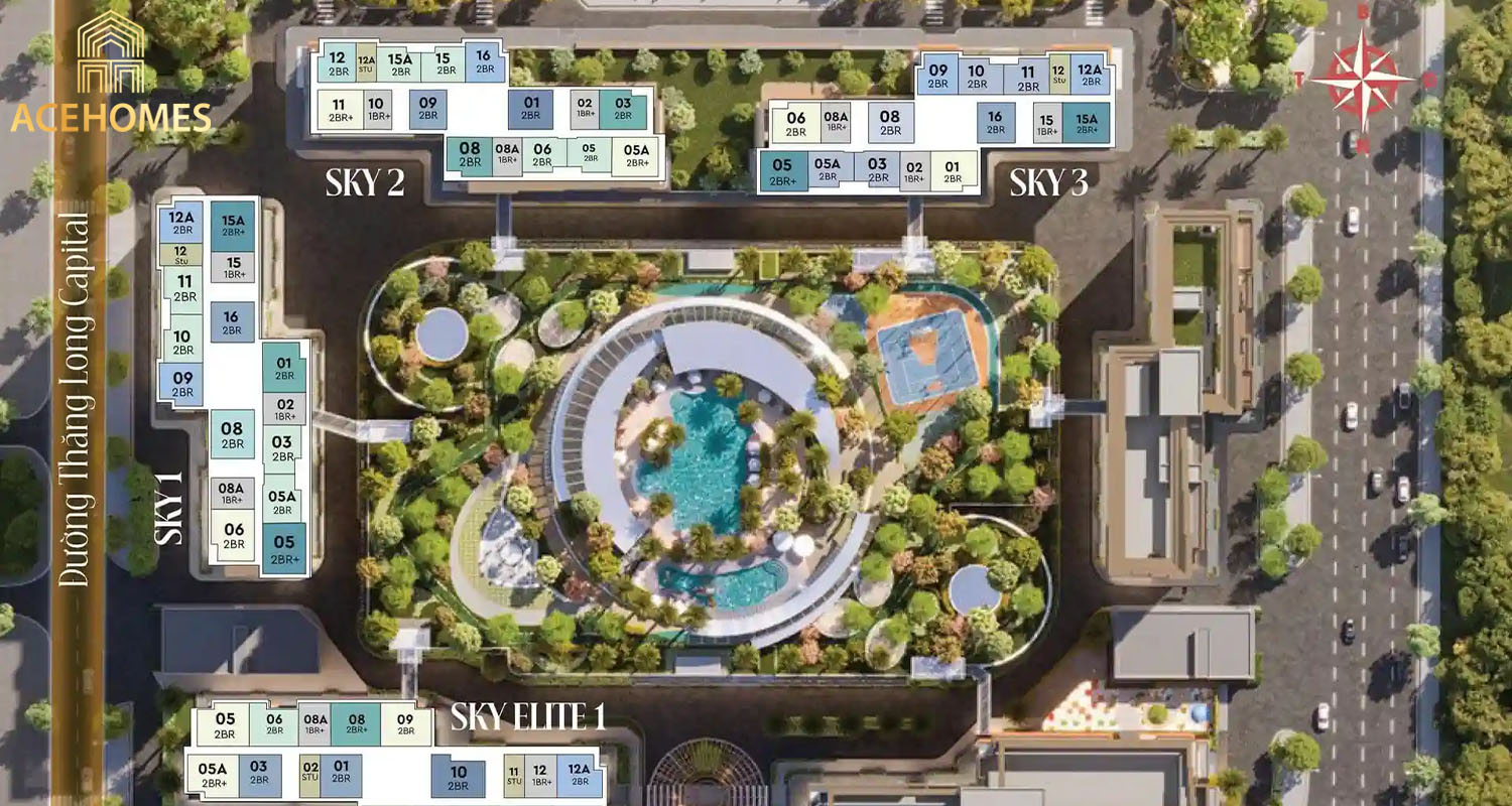 Mặt bằng Imperia Sky Park