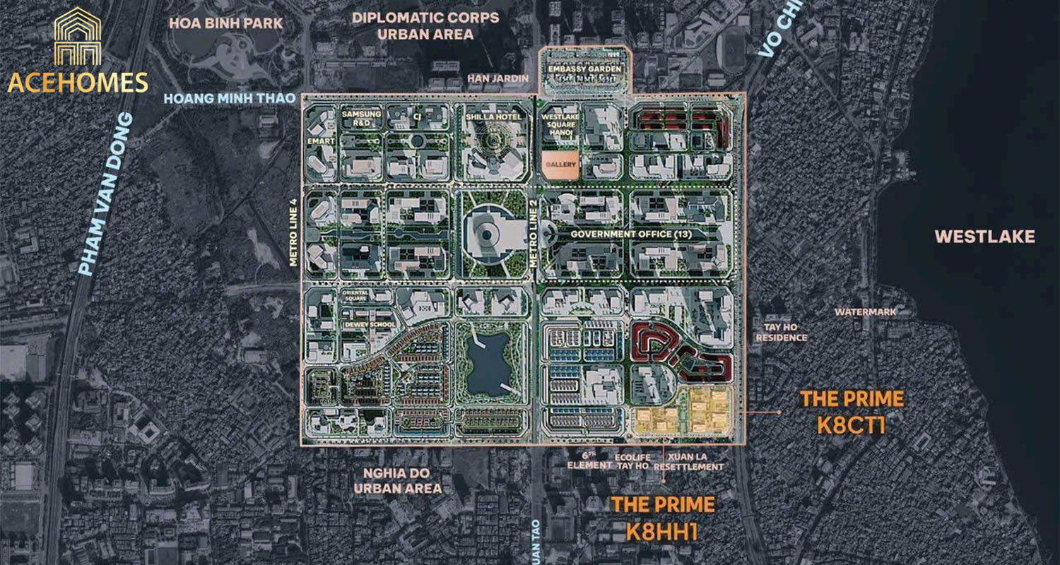 Mặt bằng Starlake The Prime được quy hoạch như thế nào?